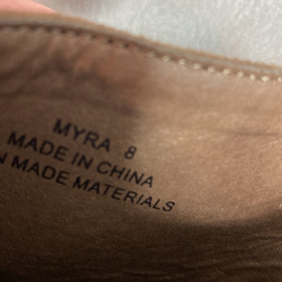 Corkys brown leather Myra  mules size 8 - Picture 6 of 6